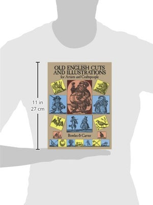 Old English Cuts and Illustrations for Artists and Craftspeople,Used