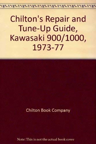 Chilton's Repair and TuneUp Guide, Kawasaki 900/1000, 197377,Used