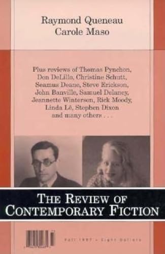 Raymond Queneau/Carole Maso, Vol. 17, No. 3 (Review of Contemporary Fiction),Used