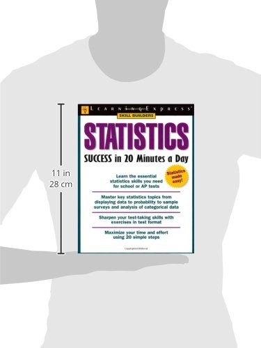 Statistics Success In 20 Minutes A Day (Skill Builders),Used