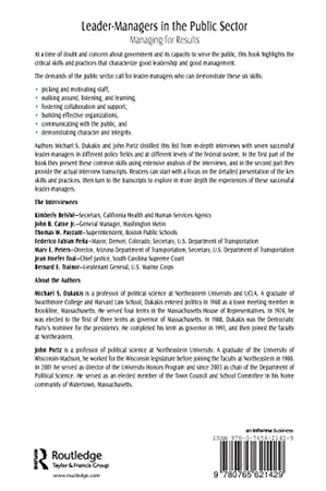 LeaderManagers in the Public Sector: Managing for Results,Used