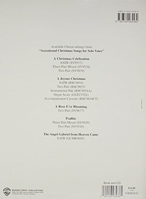 Sensational Christmas Songs for Solo Voice: Medium Low Voice, Book & CD,Used