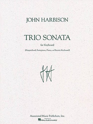 Trio Sonata for Keyboard Solo: Piano Solo,Used