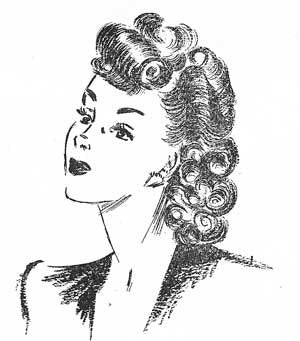 How to Create 1940s Hairstyles  Instructions and Illustrations for 17 Swing Era Styles,Used