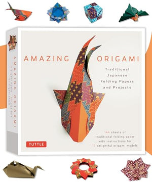 Amazing Origami Kit: Traditional Japanese Folding Papers And Projects [144 Origami Papers With Book, 17 Projects]-used