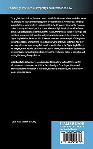 Licensing and Access to Content in the European Union: Regulation between Copyright and Competition Law (Cambridge Intellectual ,Used