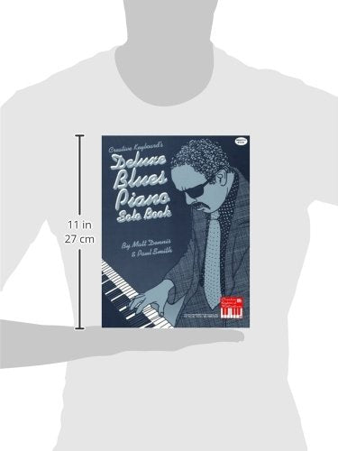 Deluxe Blues Piano Solo Book,Used