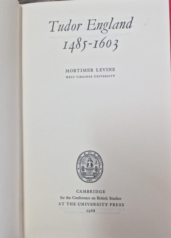 Tudor England 14851603 (Conference on British Studies Bibliographical Handbooks),Used