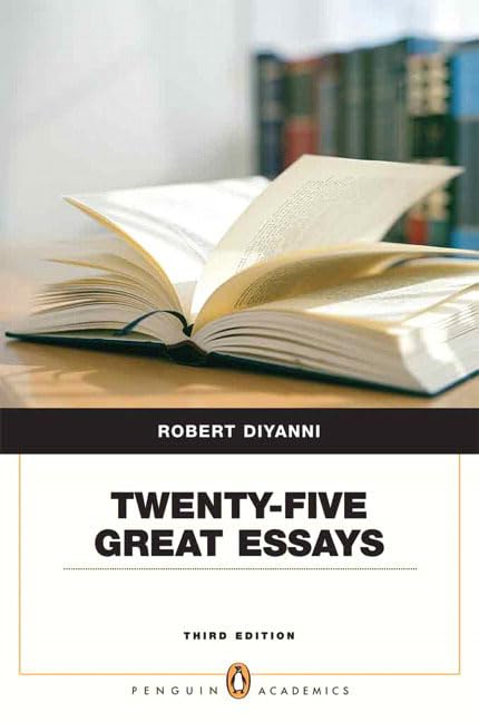 Twentyfive Great Essays,Used
