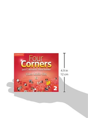 Four Corners Level 2 Class Audio CDs (3),Used
