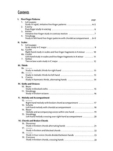 Piano Etudes Book 2: for the Development of Musical Fingers (Frances Clark Library for Piano Students),Used