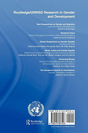The Gendered Impacts of Liberalization (Routledge/UNRISD Research in Gender and Development),Used