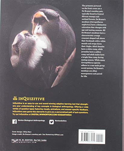 Essentials Of Biological Anthropology,New
