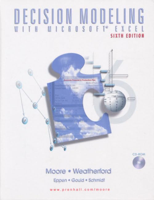 Decision Modeling With Microsoft Excel,Used