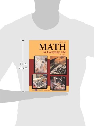 Math in Everyday Life Activity Book,Used