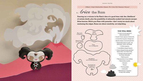 Zodiac Felties: 16 Compelling Astrological Characters to Craft,New