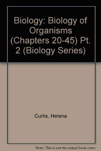 Biology of Organisms, 5th Edition (Biology, Part 2),Used