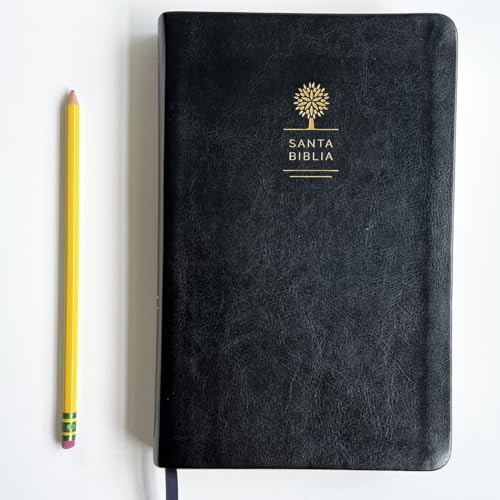 Biblia Reina Valera 1960 Letra Grande. Smil Piel Color Negro, Tamao Manual / Spanish Holy Bible Rvr 1960. Handy Size, Large Prin