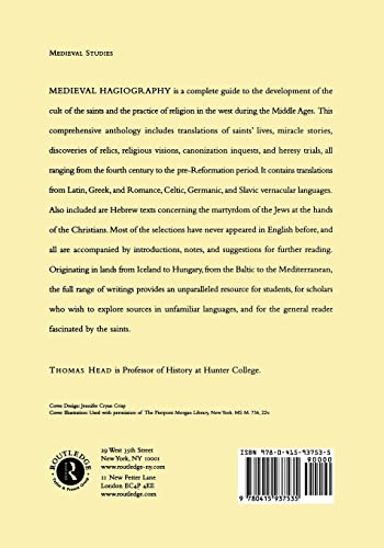 Medieval Hagiography: An Anthology (Garland Library of Medieval Literature),Used