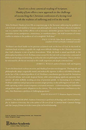 Theodicy of Love: Cosmic Conflict and the Problem of Evil,Used