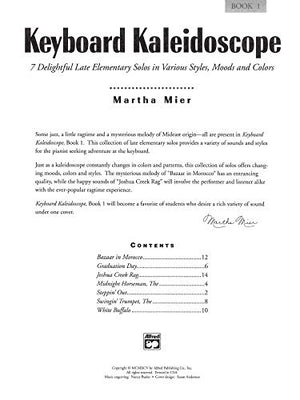 Keyboard Kaleidoscope, Bk 1: 7 Delightful Late Elementary Solos in Various Styles, Moods, and Colors,Used