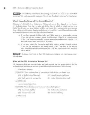 Cdl  Commercial Driver'S License Exam, 20242025: Complete Prep For The Truck & Bus Driver'S License Exams (Cdl Test Preparatio