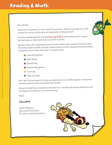 Scholastic Prek Reading & Math Jumbo Workbook,Used