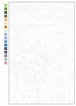 Color Quest: Cityscapes: 30 Extreme Challenges To Complete And Color, Exciting And Challenging Adult Coloring Book