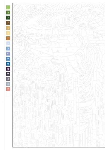 Color Quest: Cityscapes: 30 Extreme Challenges To Complete And Color, Exciting And Challenging Adult Coloring Book