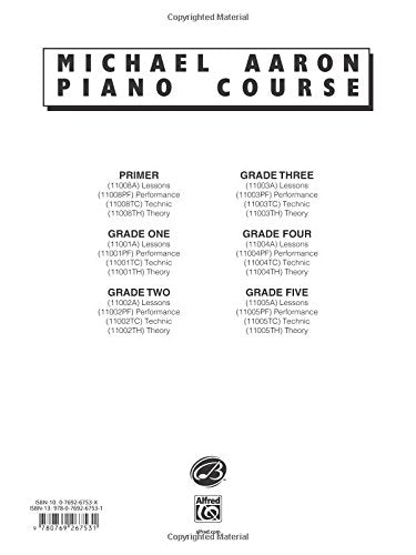 Michael Aaron Piano Course Theory, Grade 2,Used