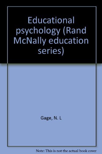 Educational psychology (Rand McNally education series),Used