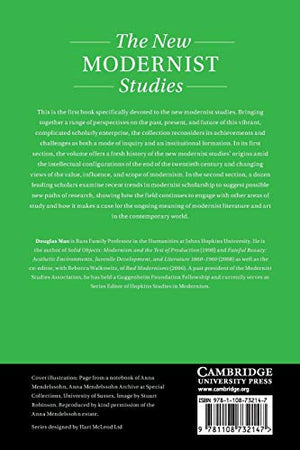 The New Modernist Studies (TwentyFirstCentury Critical Revisions),Used