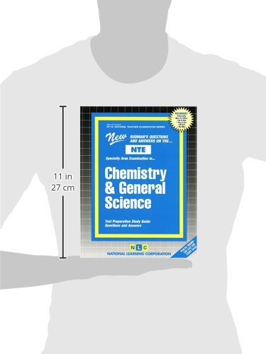 Chemistry And General Science (National Teacher Examination Series) (Content Specialty Test) (Passbooks) (National Teacher Exami,New