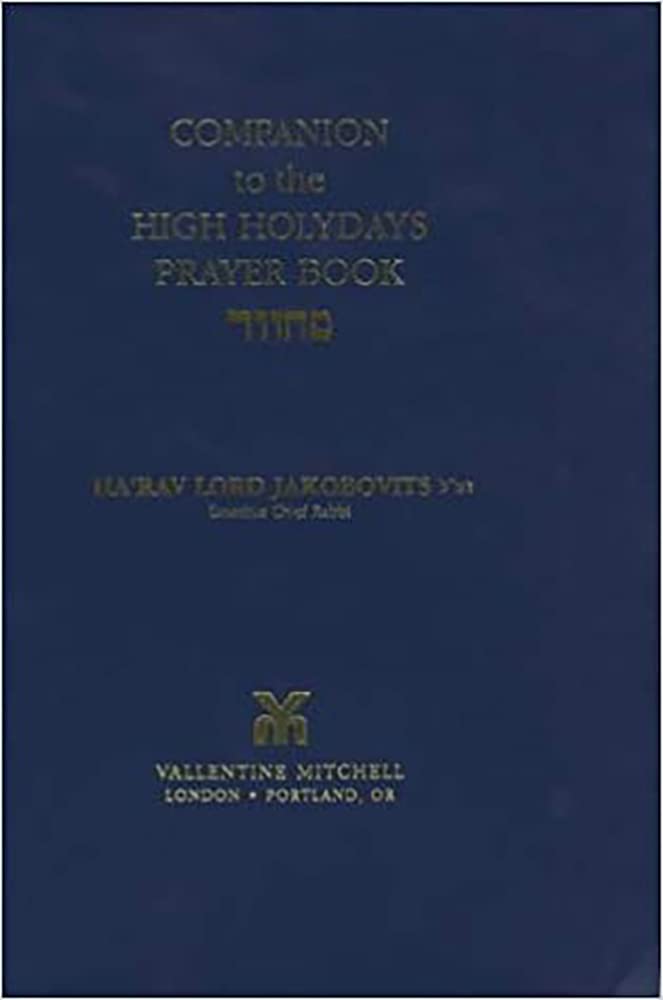 Companion to the High Holydays Prayer Book,Used