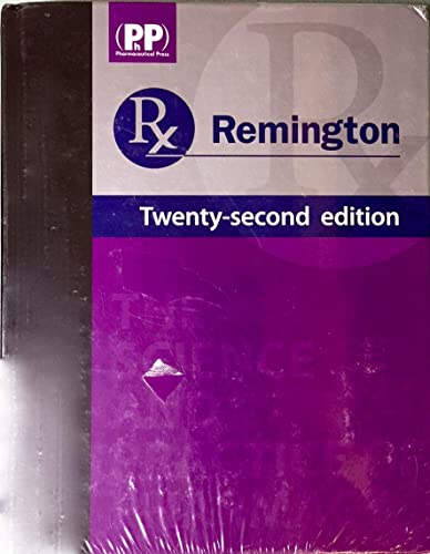 Remington: The Science and Practice of Pharmacy (2 Volumes),Used