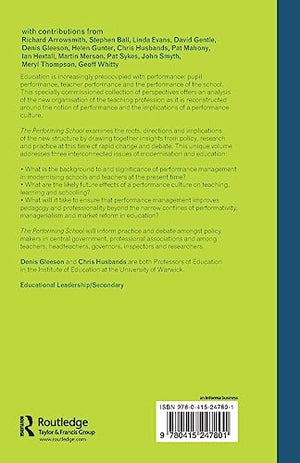 The Performing School,Used