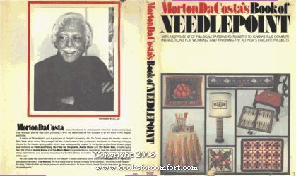 Morton Da Costa's Book of Needlepoint,Used