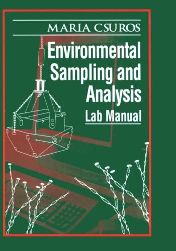 Environmental Sampling and Analysis,New
