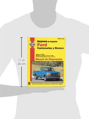 Ford Pickup & Bronco, '80'94 (Spanish) (Haynes Repair Manuals),Used