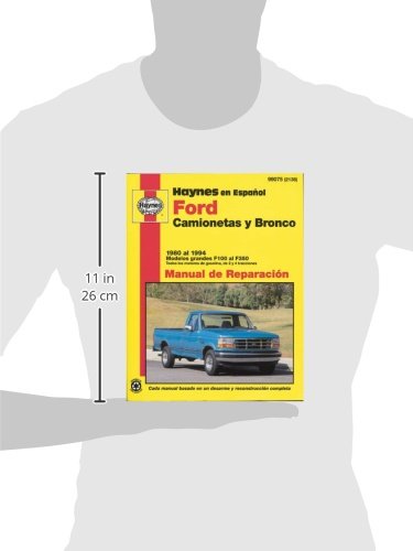 Ford Pickup & Bronco, '80'94 (Spanish) (Haynes Repair Manuals),Used