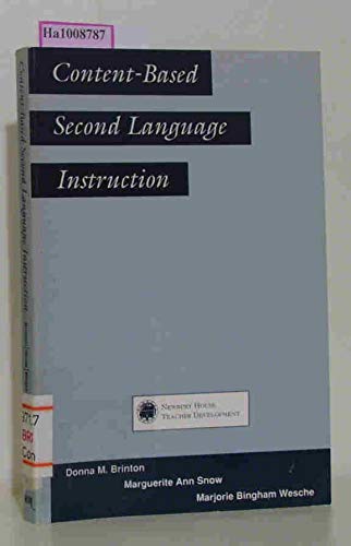 ContentBased Second Language Instruction,Used