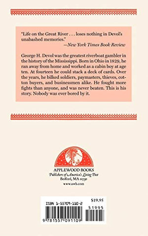 Forty Years a Gambler on the Mississippi (Applewood Books),Used