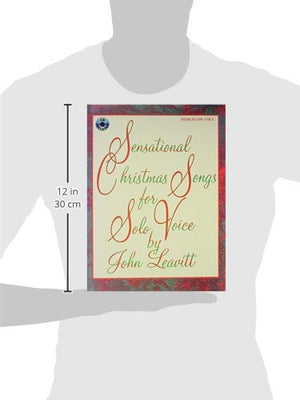 Sensational Christmas Songs for Solo Voice: Medium Low Voice, Book & CD,Used