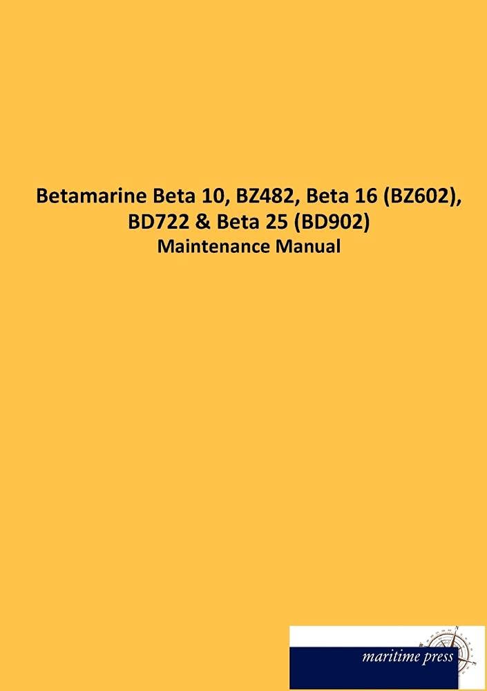 Betamarine Beta 10, BZ482, Beta 16 (BZ602), BD722 (German Edition),Used