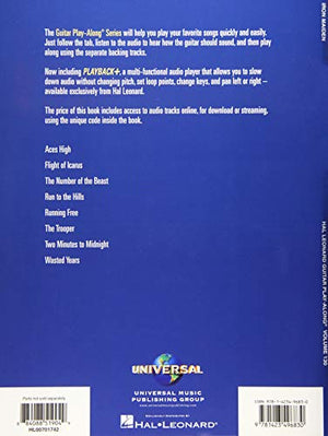 Iron Maiden: Guitar PlayAlong Volume 130 (Hal Leonard Guitar PlayAlong, 130),Used