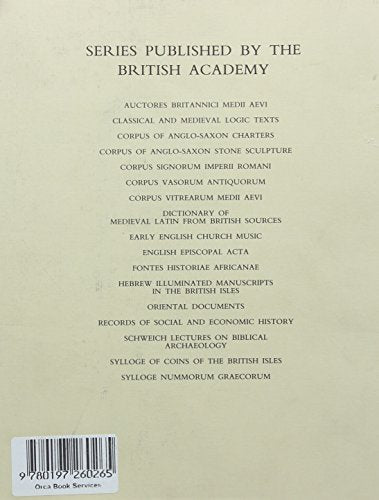 Corpus Signorum Imperii Romani: Great BritainVolume I Fascicule 4: Scotland,Used