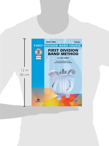First Division Band Method, Part 2 Drums (First Division Band Course, Part 2),Used