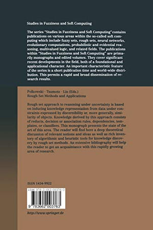 Rough Set Methods and Applications: New Developments in Knowledge Discovery in Information Systems (Studies in Fuzziness and Sof,Used