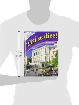 Asi Se Dice! (Spanish Edition),New