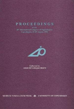 Proceedings of the 20th International Congress of Papyrologists,Used